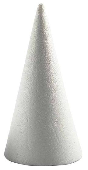 белые конусы. конус для колец. букет в пенопластовом конусе. белые конусы. конус белый.