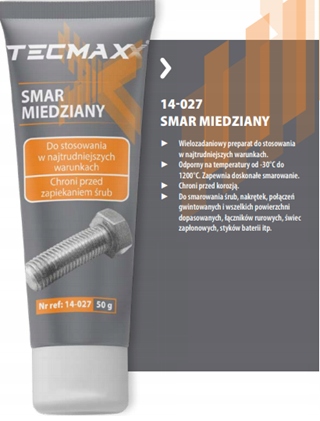 

Tecmaxx Smar Miedziany Tubka 50G