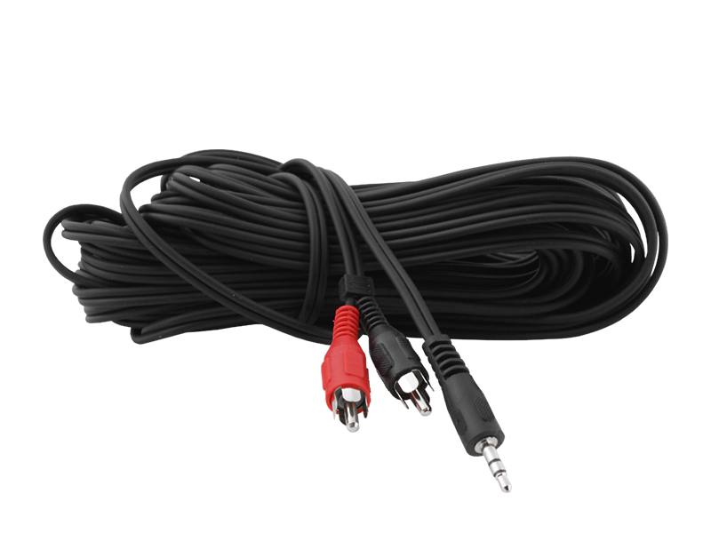 

Kabel 2 X Rca - Jack 3.5 MM 15M.