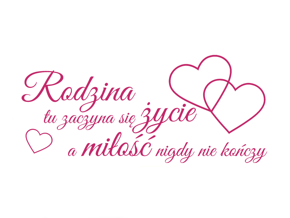 

Cytaty Naklejki na ścianę Napisy ścienne 100cm