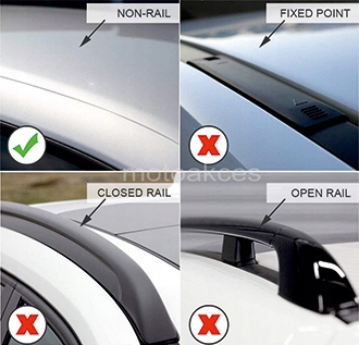 BAGAŻNIK THULE AUDI Q3 SPORTBACK 2020- Szerokość belki 80 mm