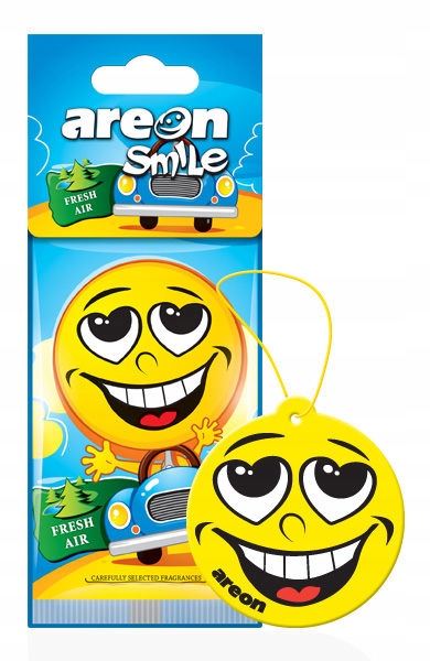 

Areon Smile zapach zawieszka samochodowa Fresh Air