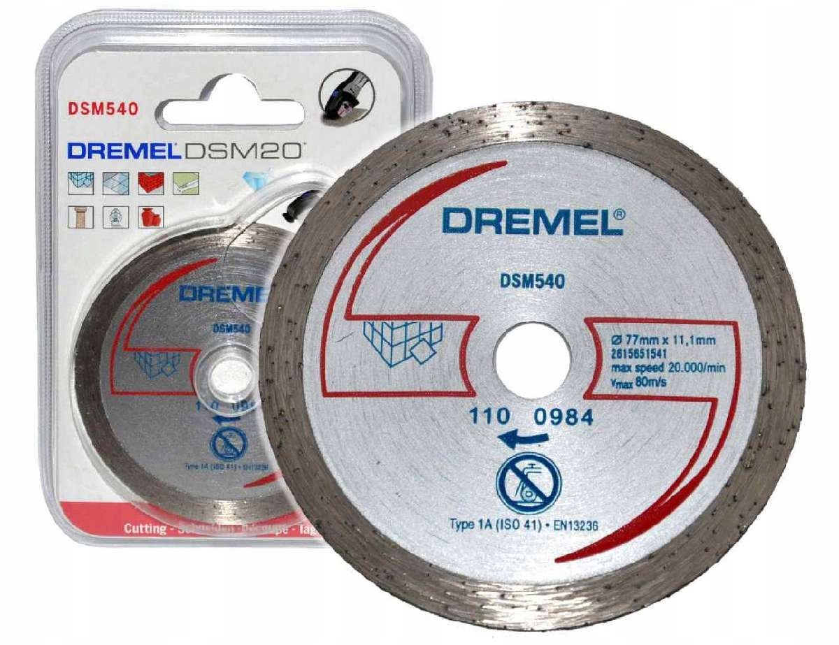 

Tarcza do cięcia płytek glazury Dsm 540 Dremel