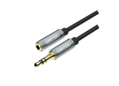 Kabel Unitek Y-C932ABK minijack 3,5 mm - minijack 3,5 mm 1 m
