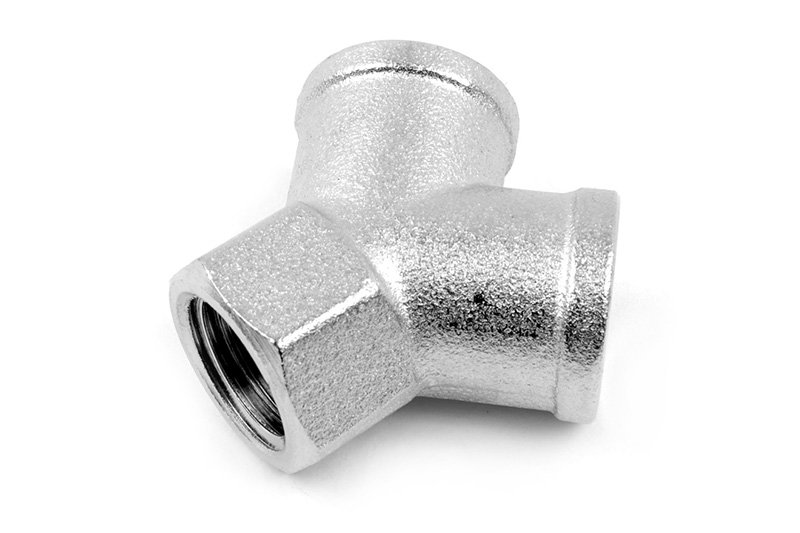 

Trójnik rozdzielacz 3GW Bspp 1/4" złącze Y Ni