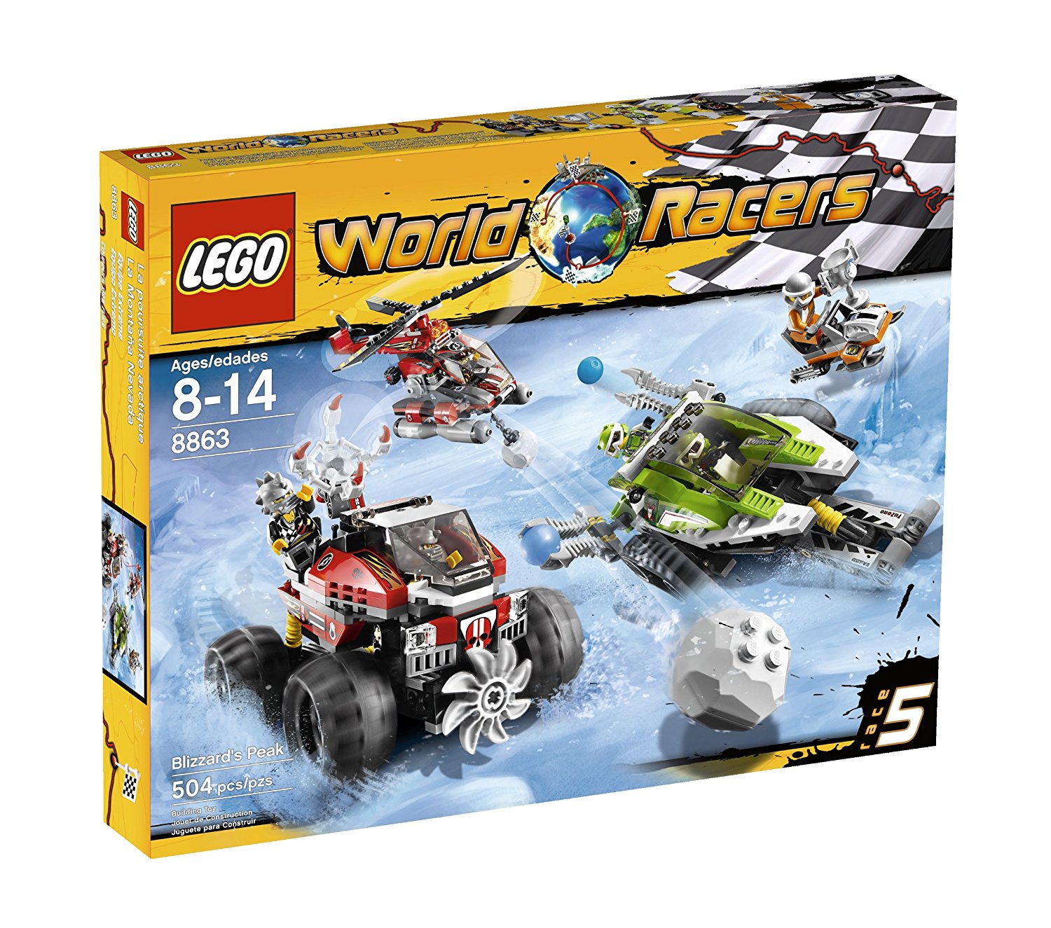 Lego 8863 World Racers Groźna zamieć
