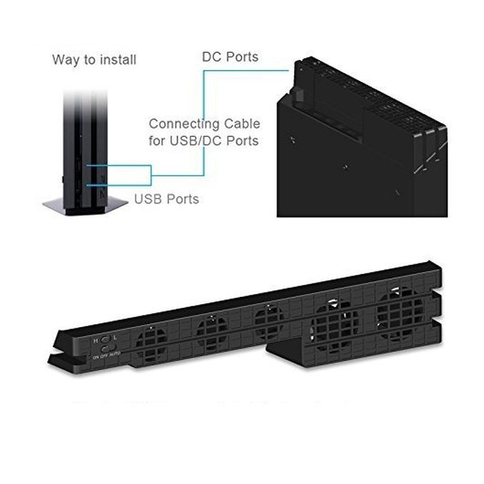 PS4 PRO Wentylator chłodzący PlayStation 4 PRO Typ inny