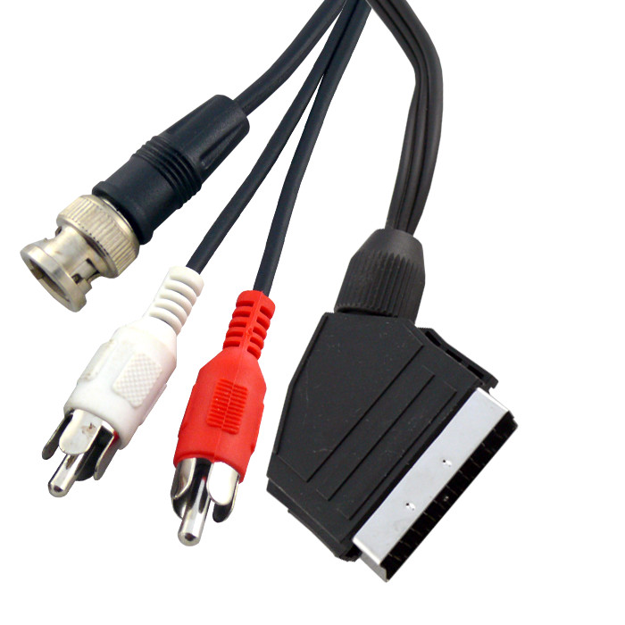 

Kabel EURO-RCAx2(CINCH) +bnc wtyk KAB-2713 (1,5M)