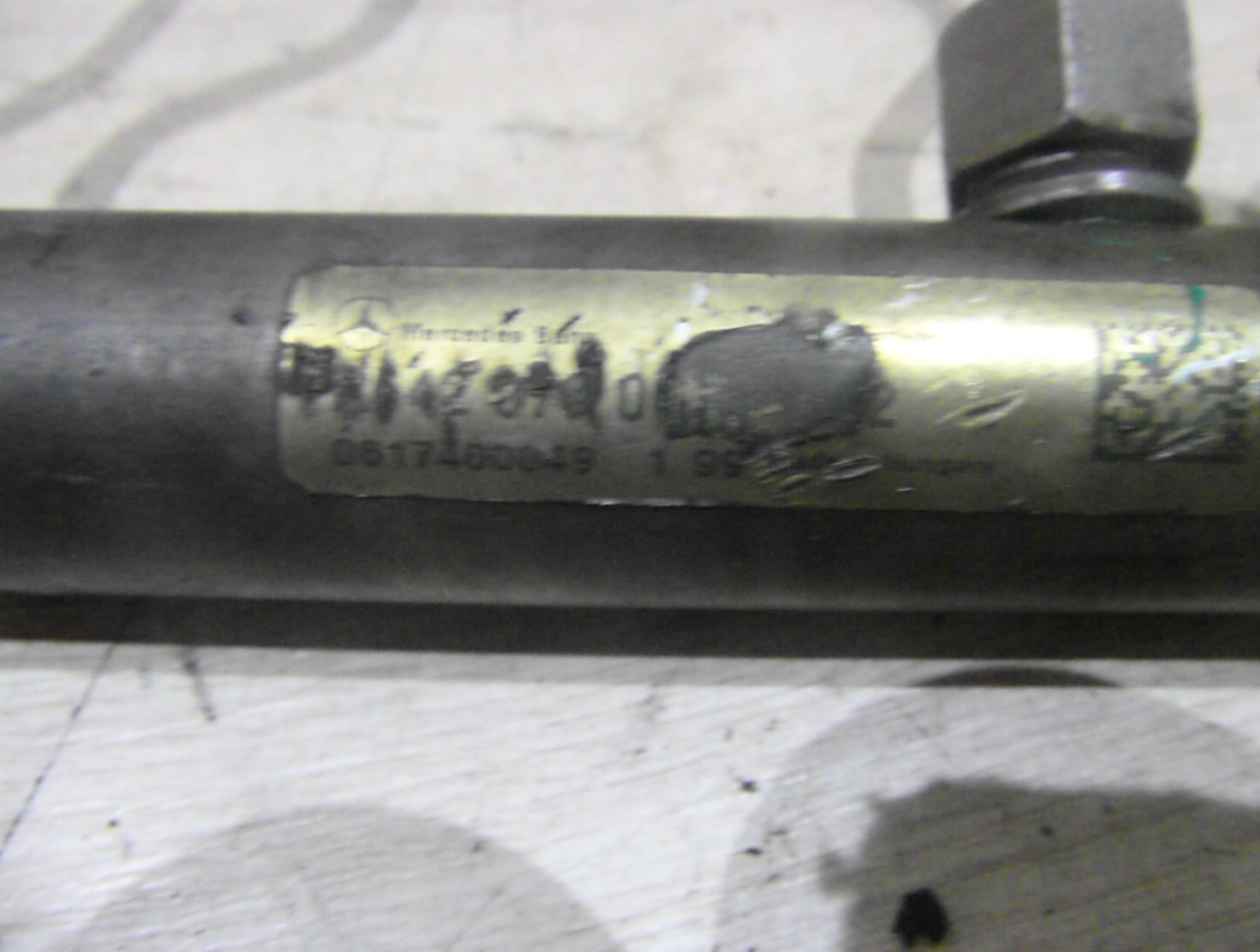 LISTWA WTRYSKOWA MERCEDES R KLASA W251 3.0 CDI Typ silnika Diesel