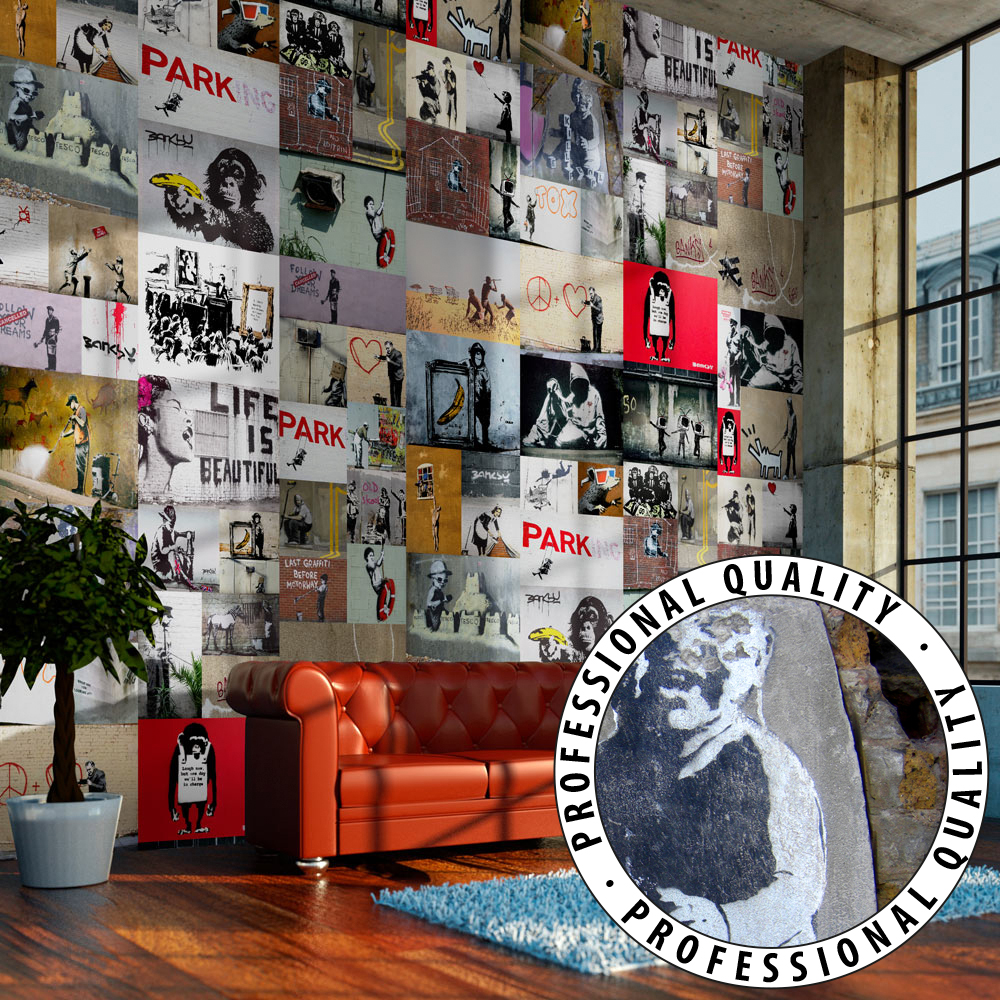 murando TAPETA ROLKA 0,5x10m BANKSYL f-A-0237-j-b Marka Murando