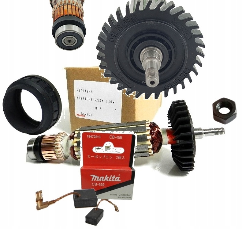 

Makita Wirnik GA5030 GA4530 PJ7000 Szczotki 459