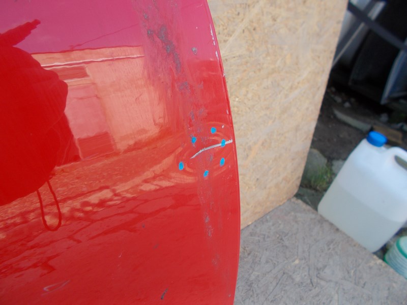 DOOR REAR PART REAR. RIGHT SKODA YETI