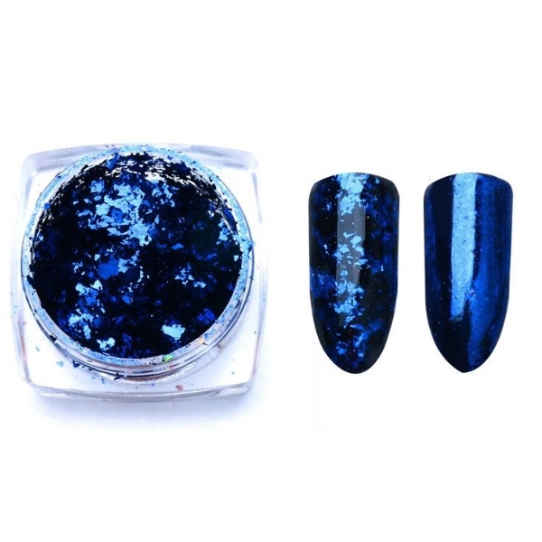 EFEKT LUSTRA PYŁEK PRISMA MIRROR EFFECT NIEBIESKI