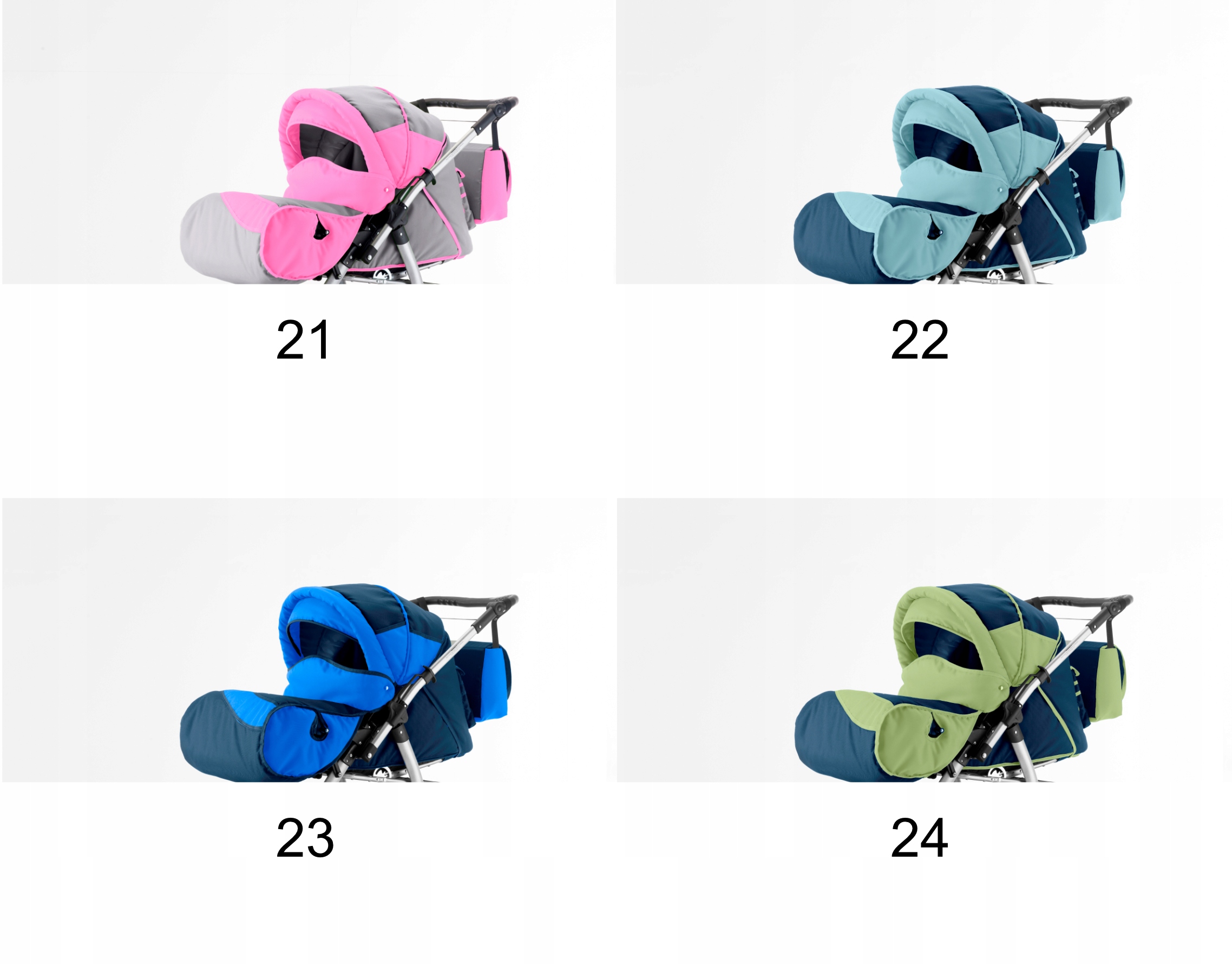 LEKKI WÓZEK NA SKRĘTNYCH KOŁACH + 3GRATISY -POLSKI Rodzaj kół Piankowe