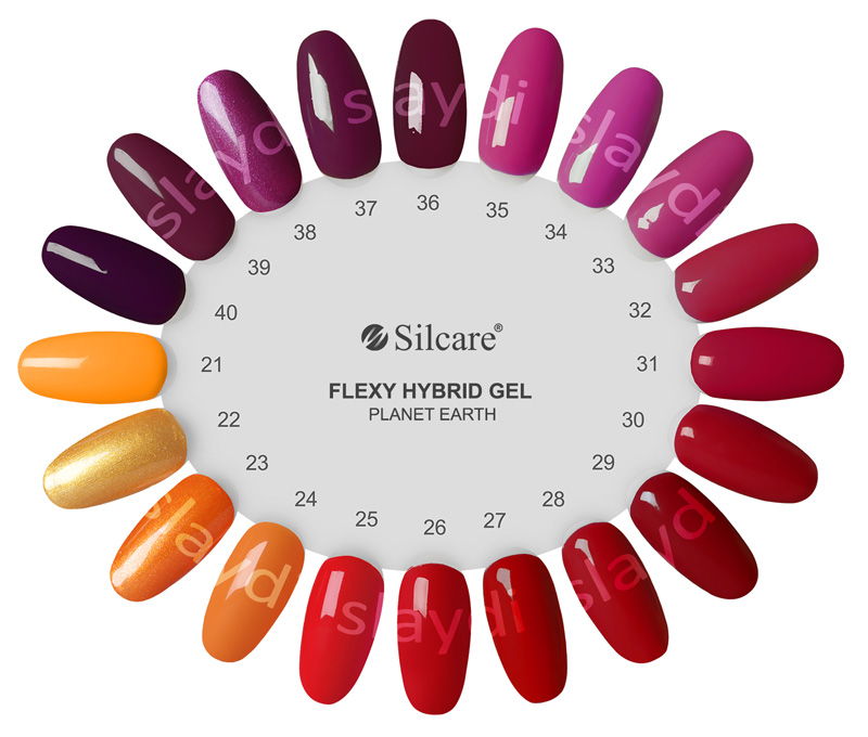 lakier hybrydowy FLEXY 53 flexi flex SILCARE Rodzaj lakier kolorowy