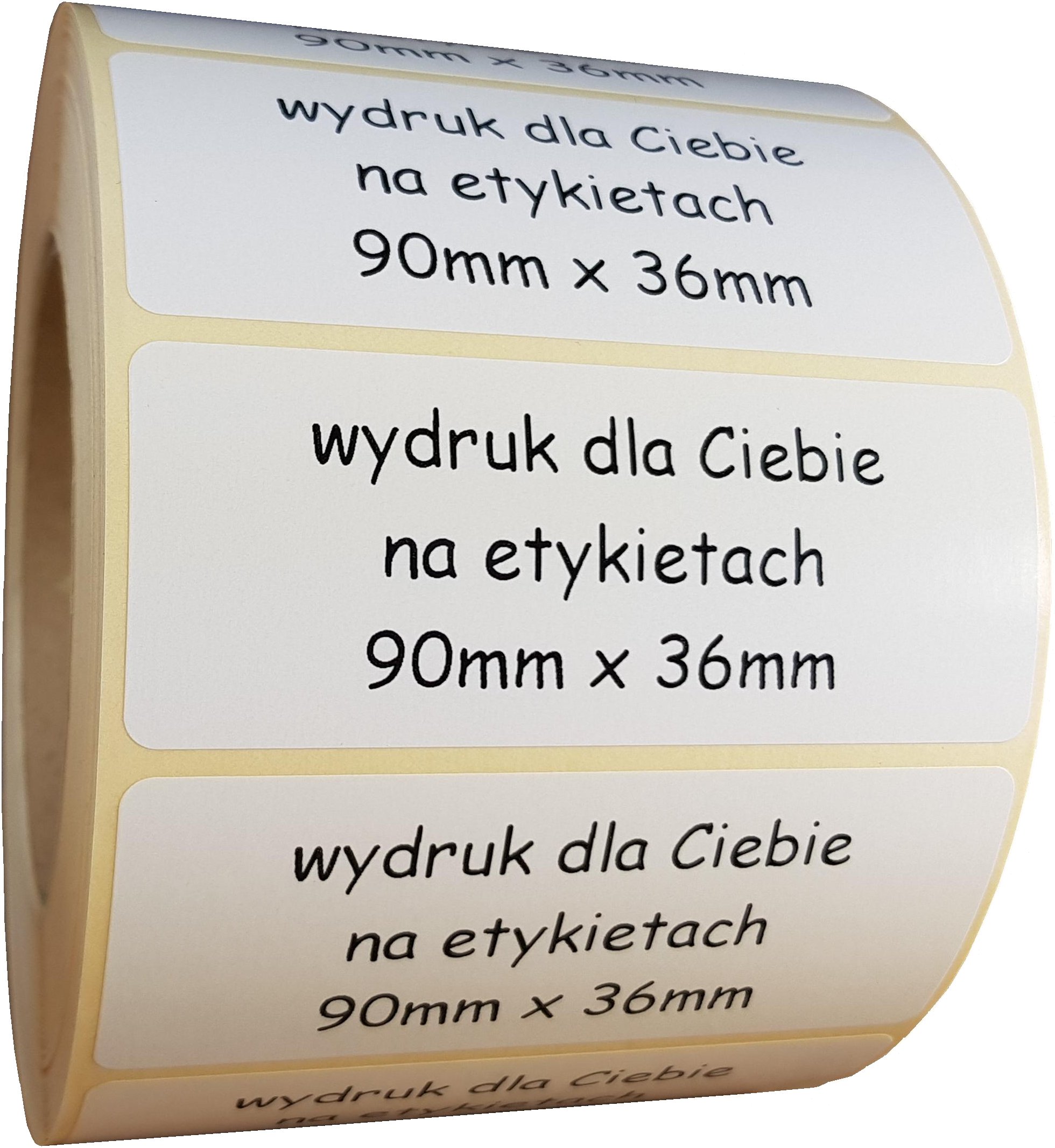 

90x36mm nadruki reklamowe wizytówki samoprzylepne