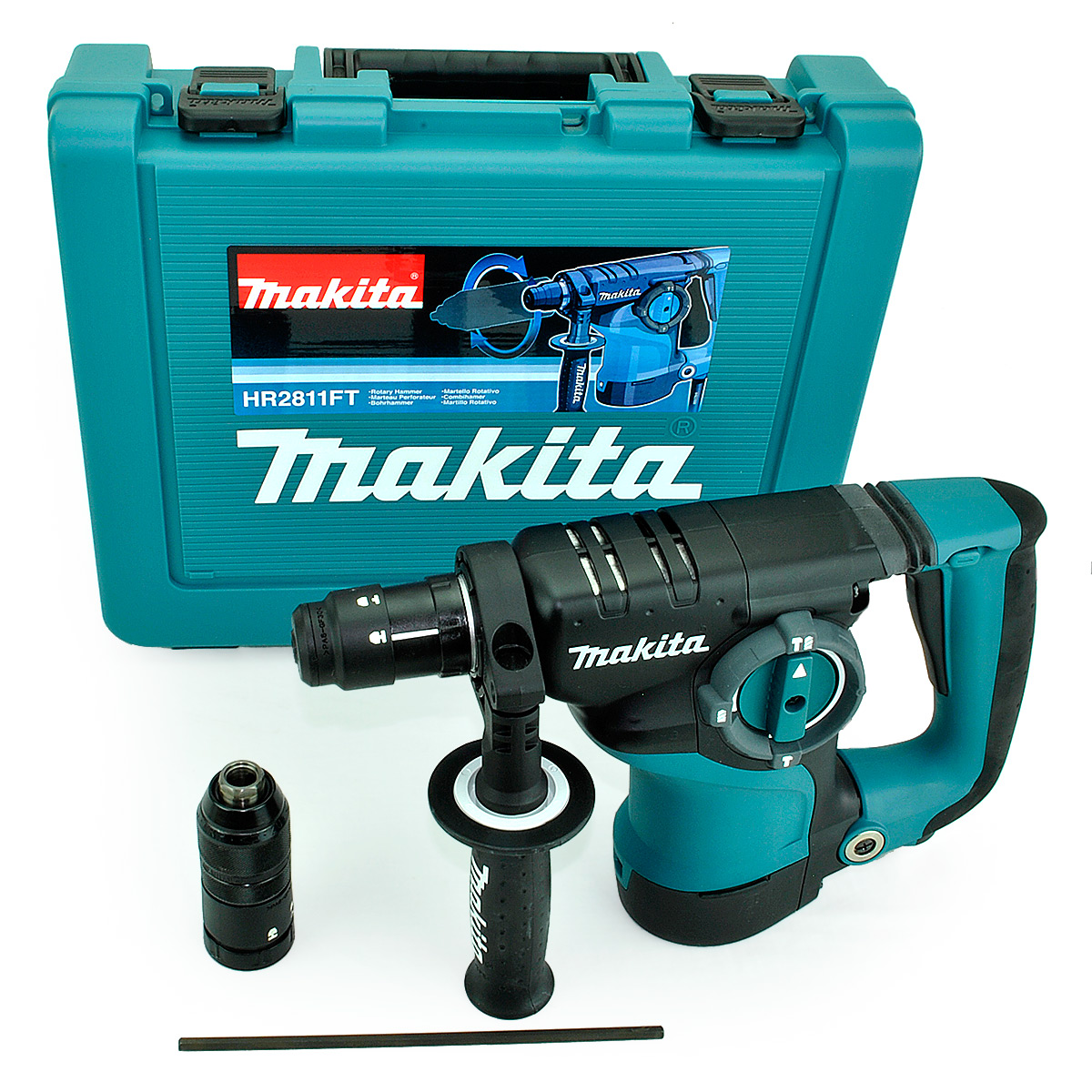 

Makita Młotowiertarka HR2811FT Sds+ Kucie Główka