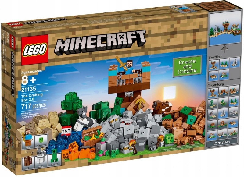 Lego 21135 Minecraft Kreativní dílna 2.0