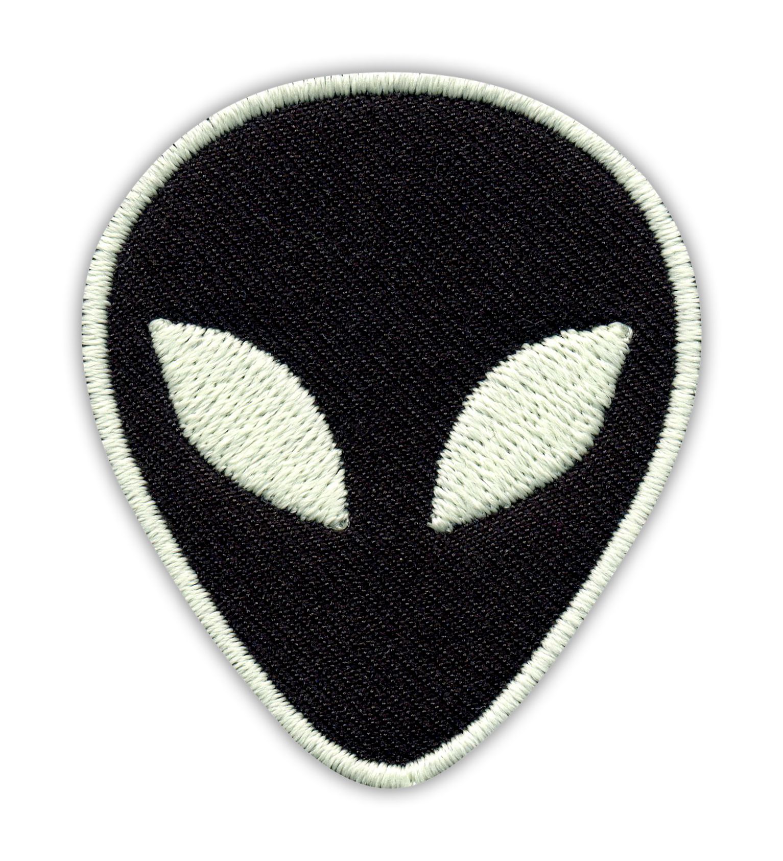 

Naszywka - Kosmita (alien, obcy, ufo) !fluor! haft