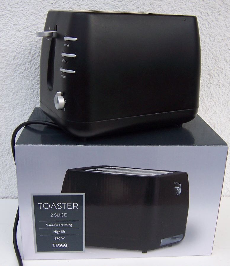 Toster 2TBP13 Tesco, opiekanie,podgrzewanie,rozmr. Sklep, Opinie