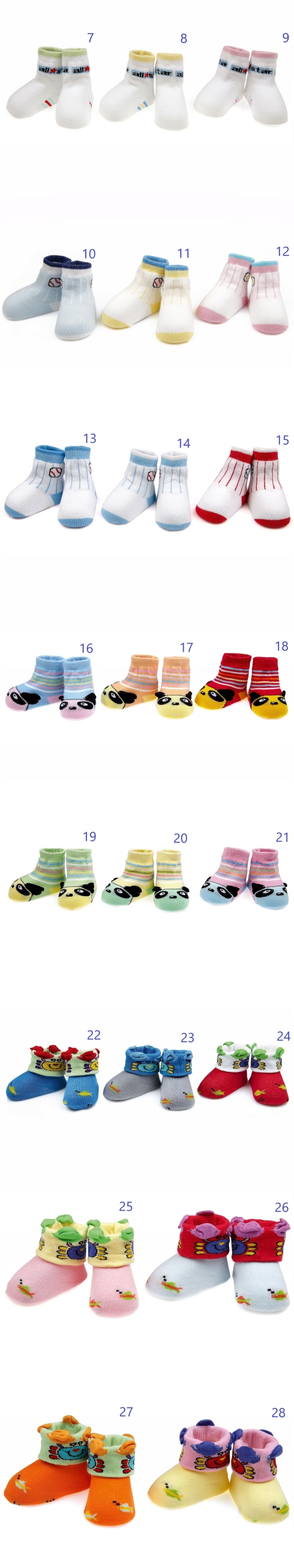 SKARPETKI NIEMOWLĘCE BAWEŁNIANE 3 SZT 0-3 MSC. Kolor biały