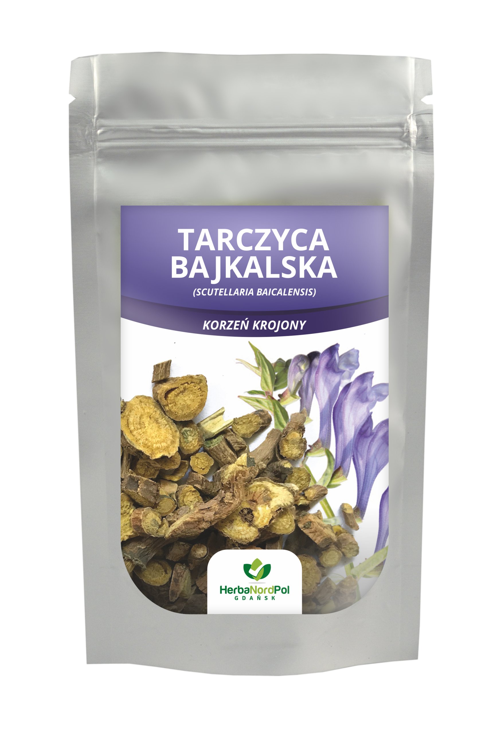 

Tarczyca bajkalska Korzeń Bajkalina - 200G Cięty