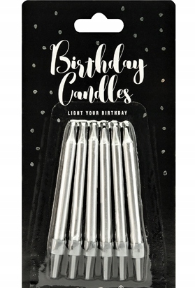 ŚWIECZKI URODZINOWE TORT SREBRNE GODY 18 URODZINY EAN (GTIN) 5902230748132