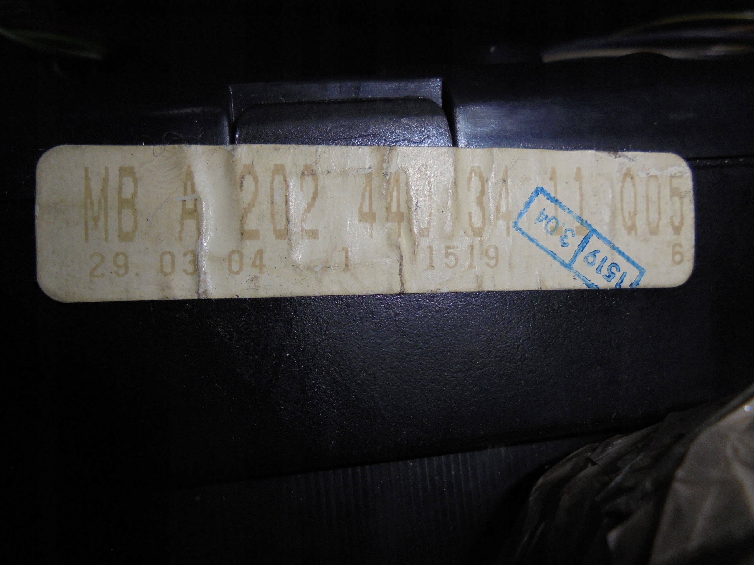 MERCEDES W202 РЕСТАЙЛИНГ спидометр 2024403411