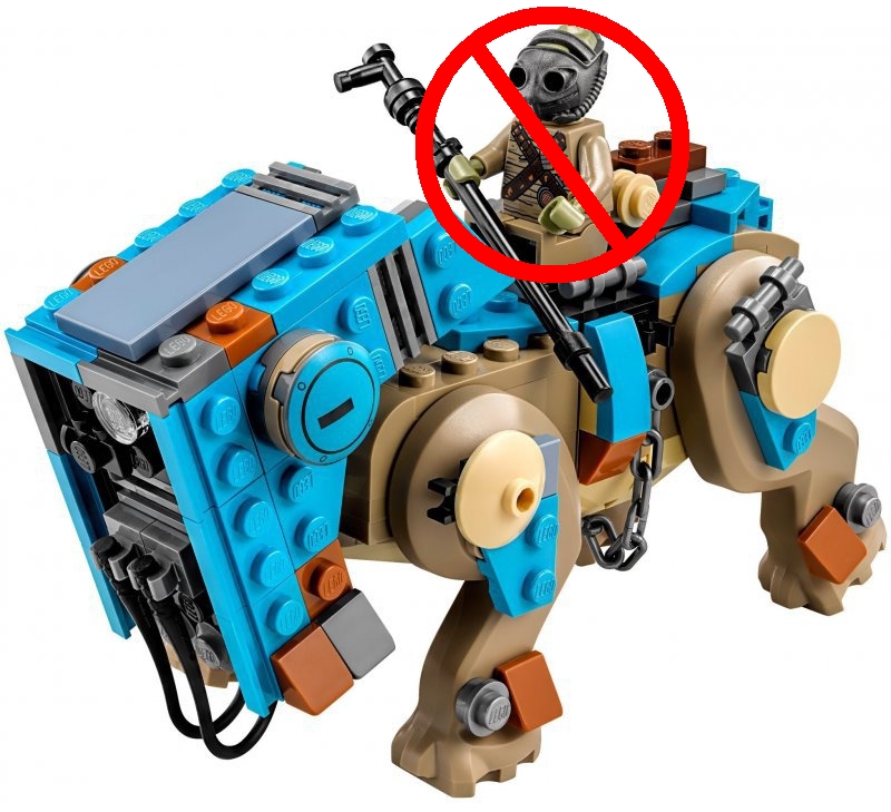 Lego figúrka' LUGGABEAST CYBERBESTIA' z 75148