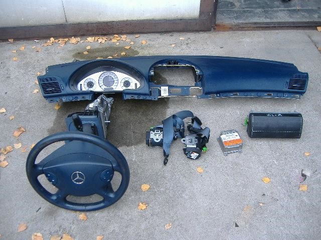 MERCEDES W211 E дошка консоль AIRBAG AIR BAG ремені