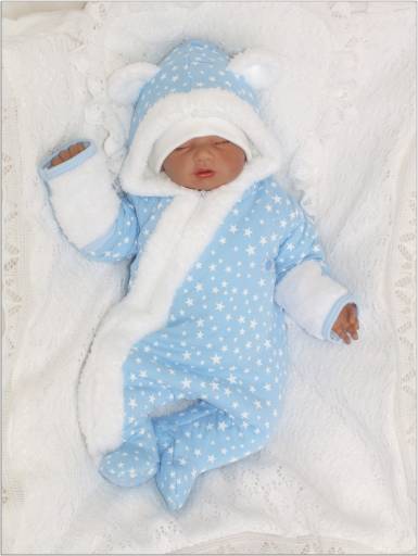 Kombinezon NIEMOWLĘCY ocieplany JESIEŃ-ZIMA 74 Rozmiar 74