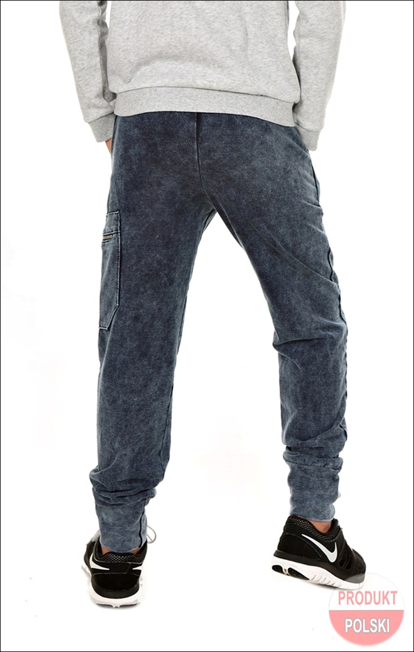 JOGGERY MODNE SPODNIE DRESOWE CHŁOPIEC 146 cm MOKO Bohater brak