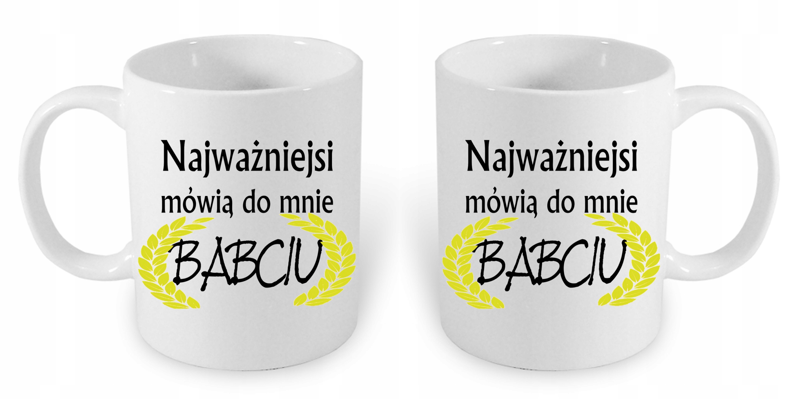 

Kubek na dzień babci Najważniejsi Mówią Babciu 450