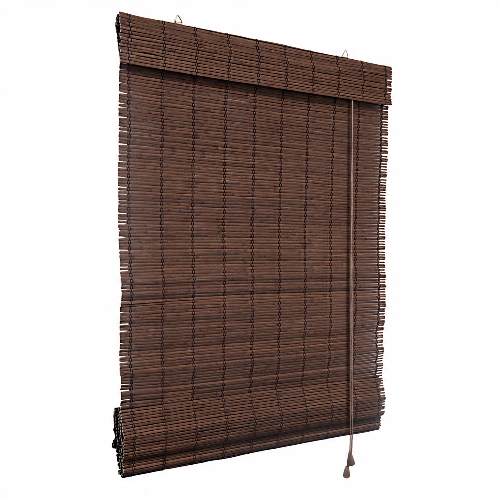 

Rzymska Roleta Bambusowa 80x160 cm, Ciemnobrązowa