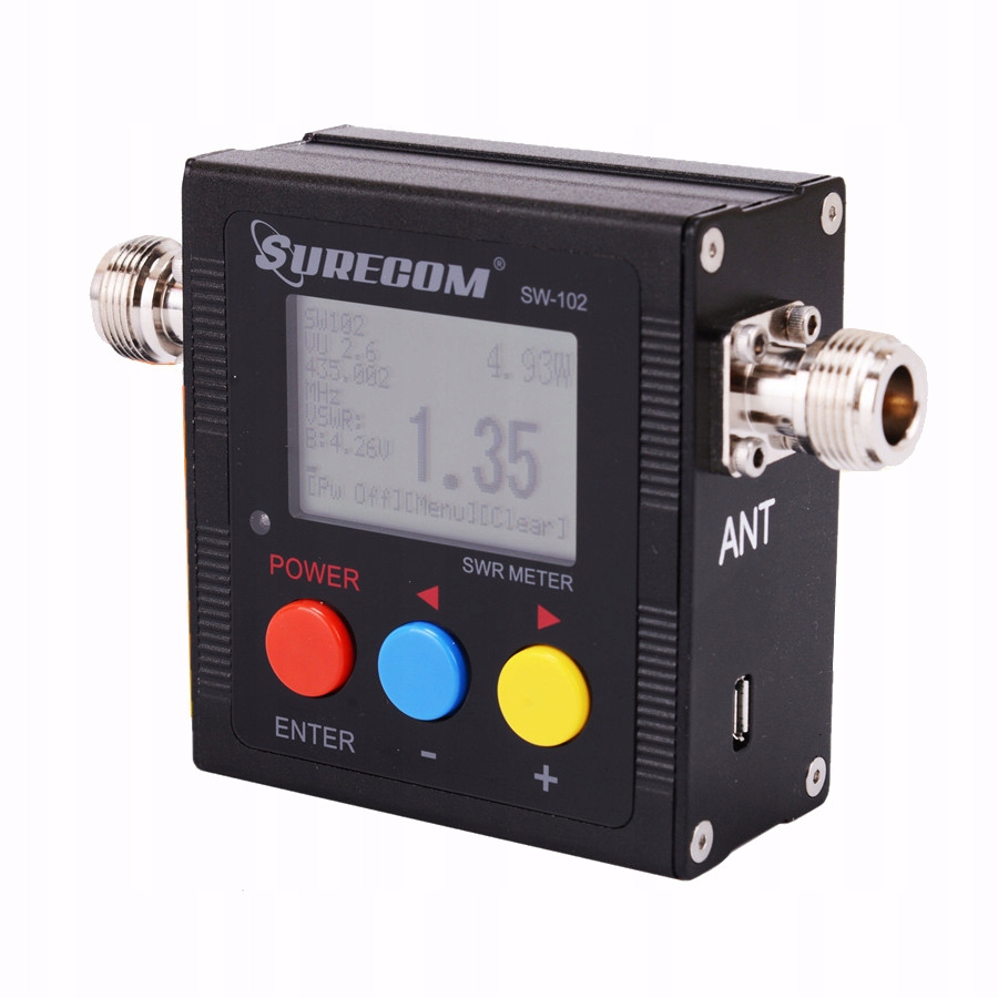 Surecom SW-102 Reflektometr Cyfrowy Pwr 125-525MHz