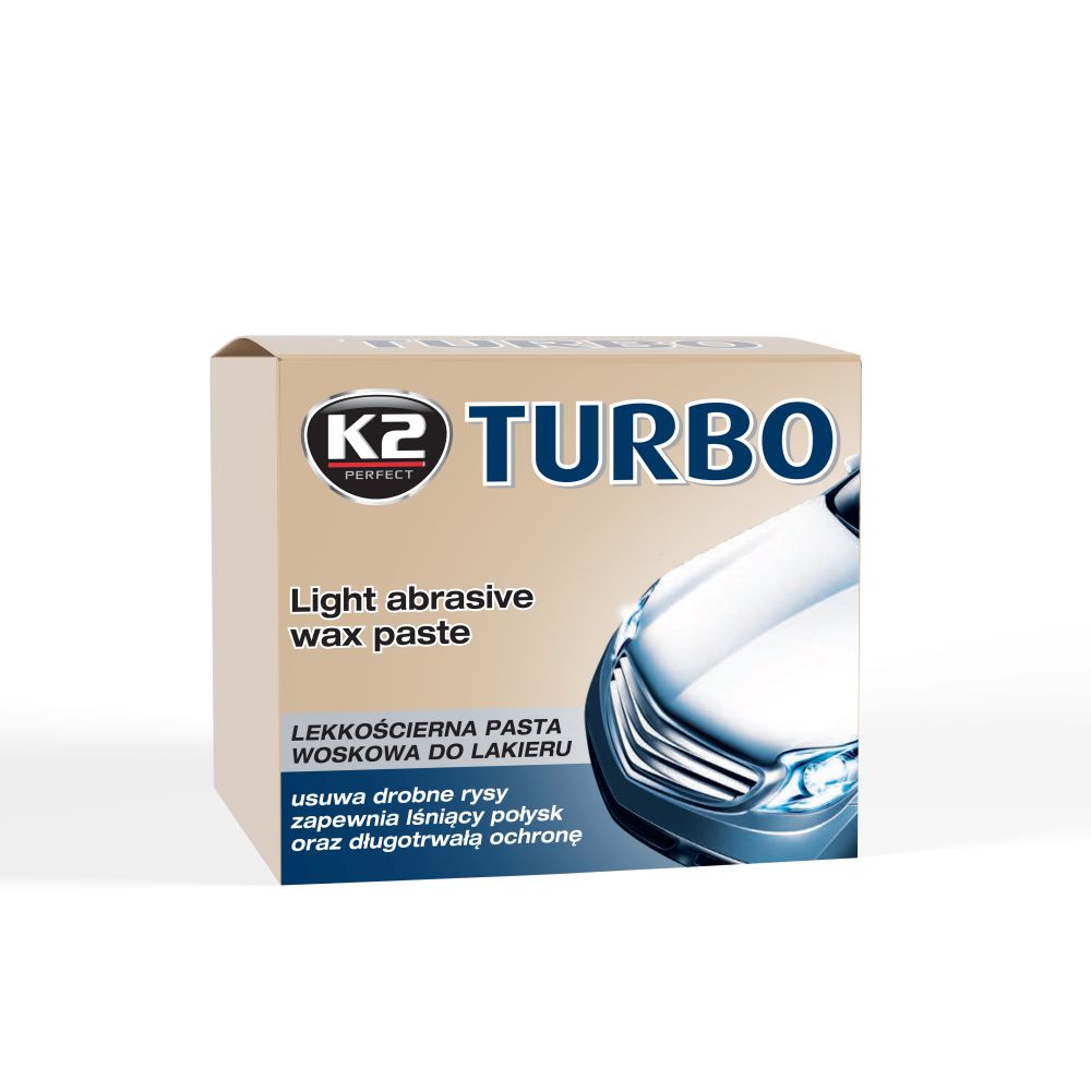 

K2 Turbo 250g Usuwa zarysowania nabłyszcza lakier