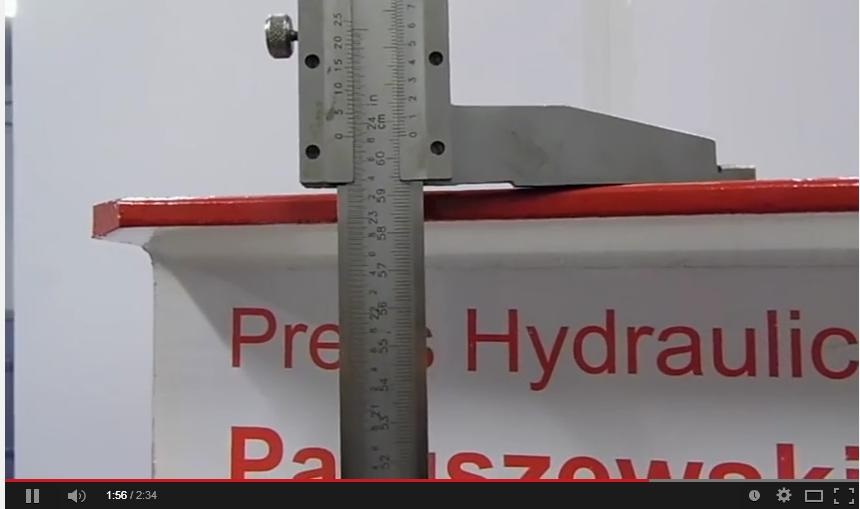 PRASA HYDRAULICZNA 50T SPAWANA POLSKA Producent code PHP 50