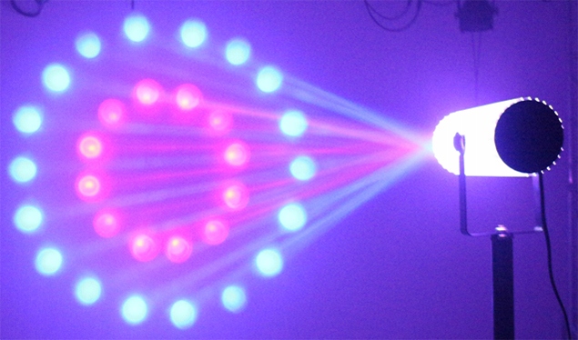 Reflektor LED Ibiza LCM003LED-CLEAR Stan opakowania oryginalne