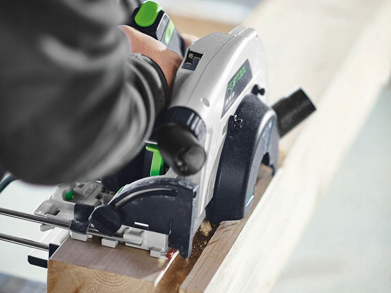 Piła tarczowa Festool 1900W HK 85 + SZYNA + TARCZA Średnica tarczy 230 mm