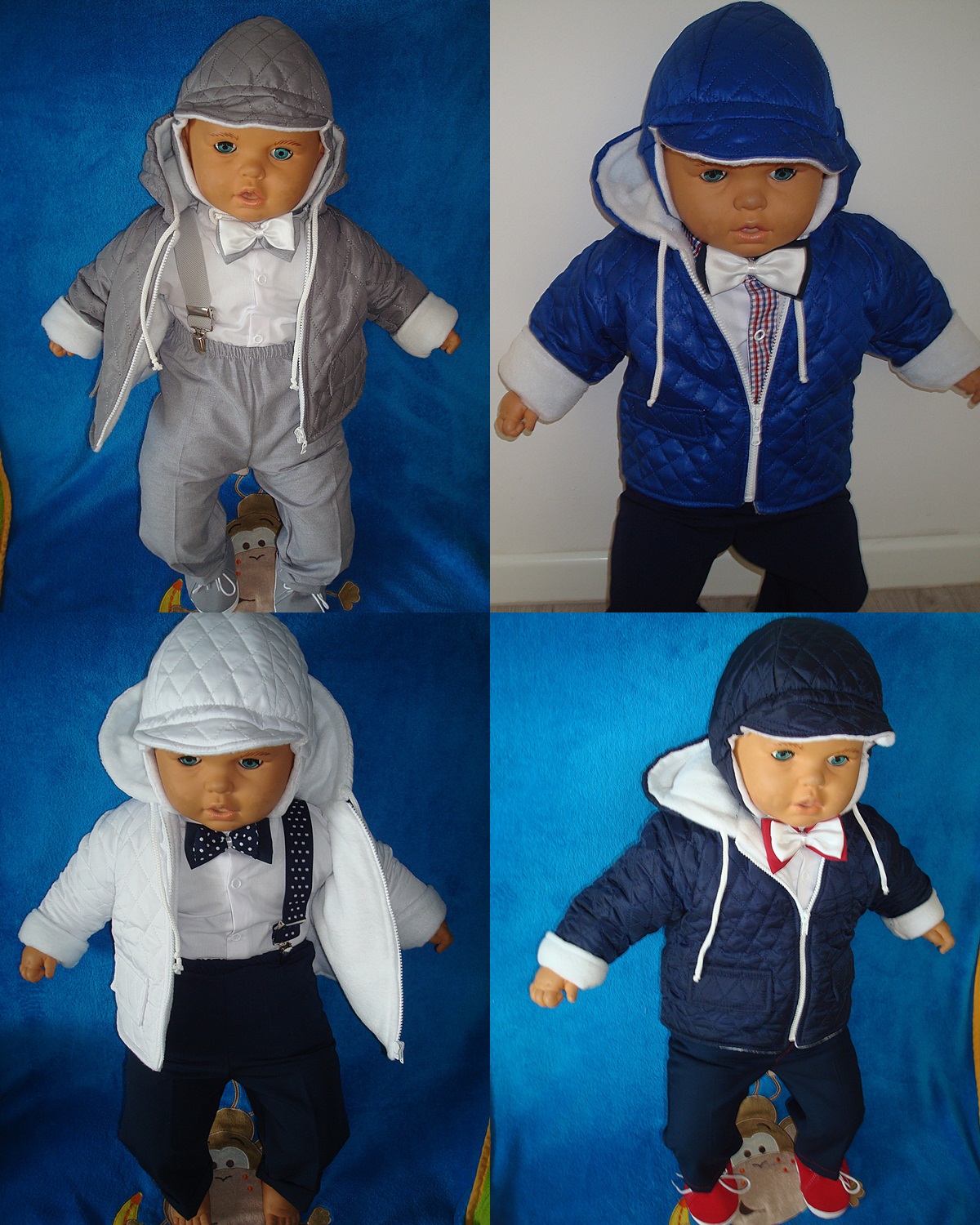 UBRANKO CHRZEST DLA CHŁOPCA KOMPLET KURTKA R. 62 Rozmiar 62