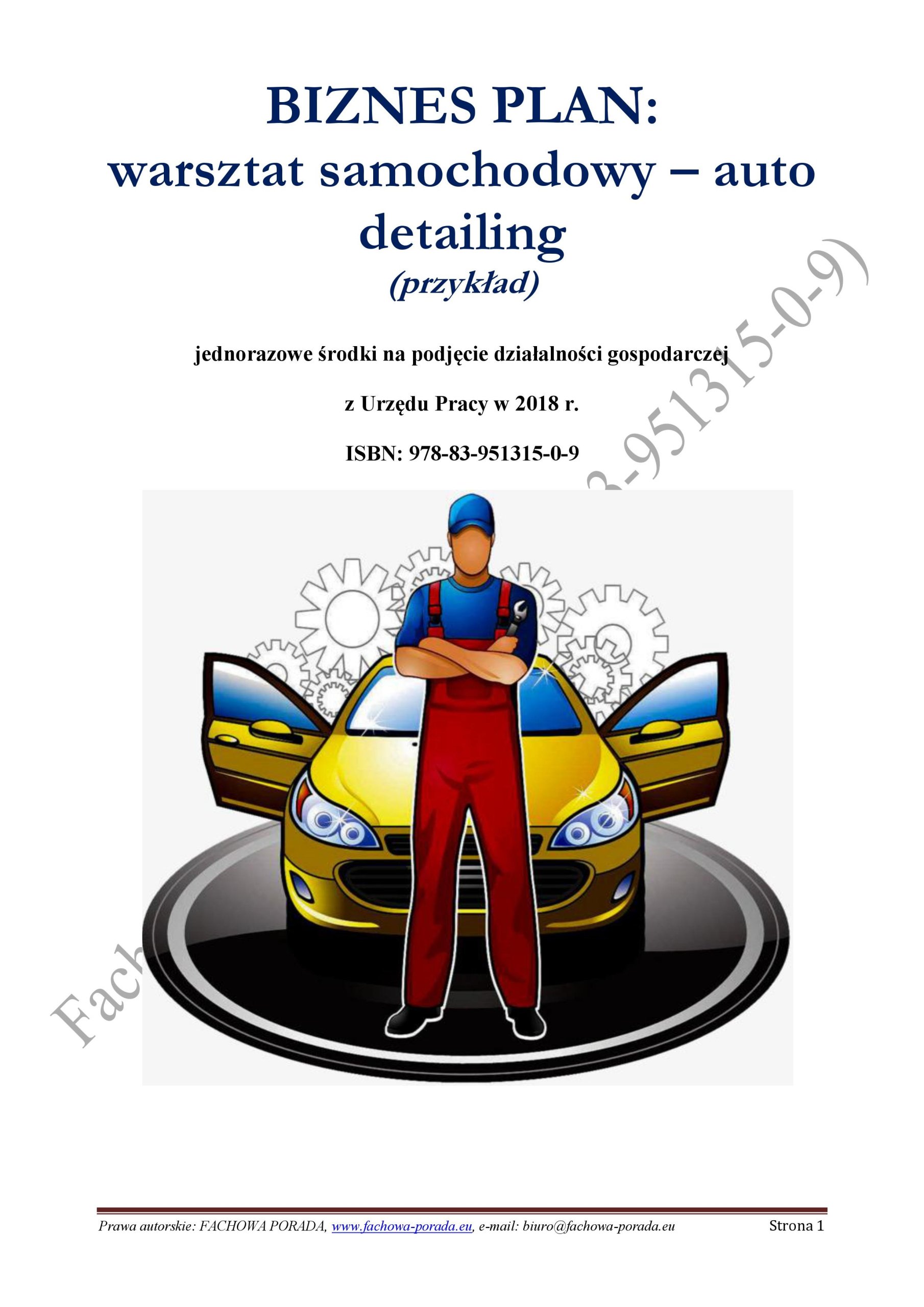 Biznesplan Warsztat Samochodowy - Auto Detailing - 39,90 Zł - Allegro.pl - Raty 0%, Darmowa Dostawa Ze Smart! - Serock - Id Oferty: 7375303299