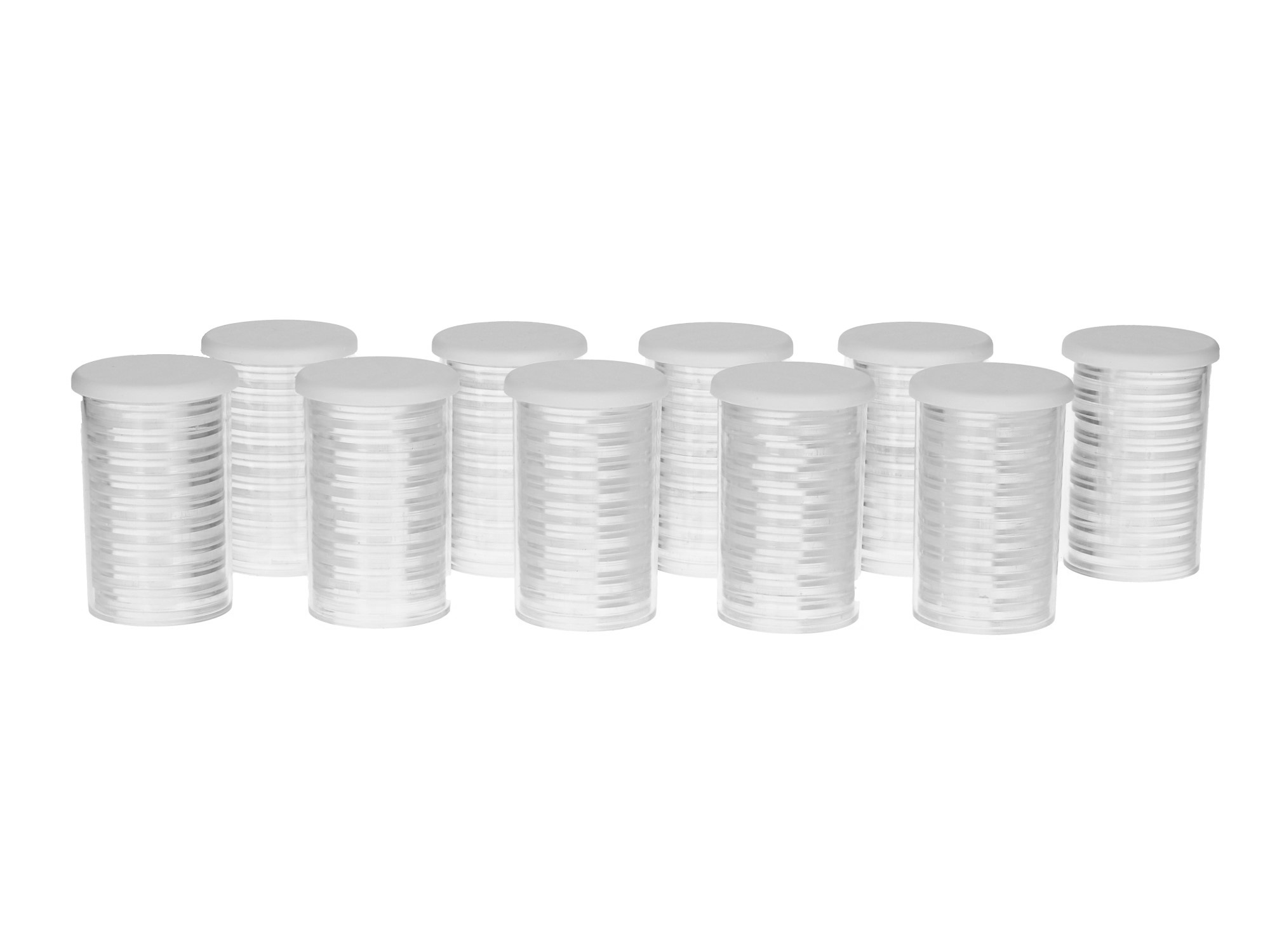 

Kapsle Na Monety 32 MM 10 Sztuk W Tubach