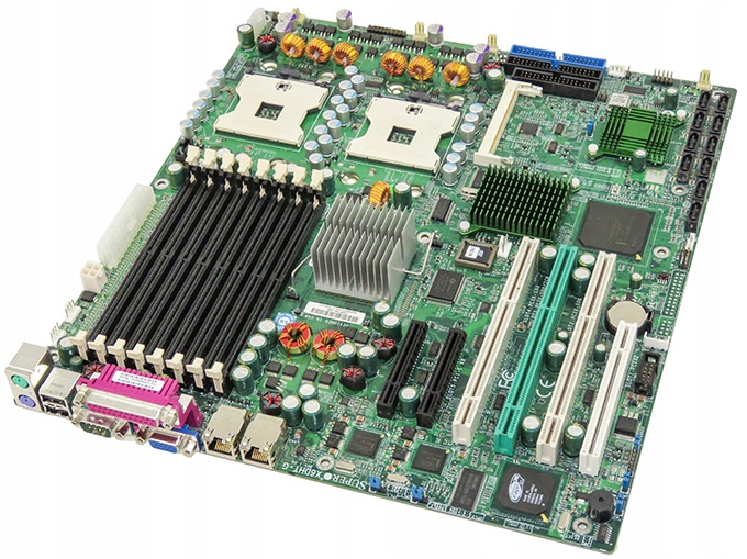Supermicro X6DHT-G s604 Ddr Lan Sata PCIe Pci-x
