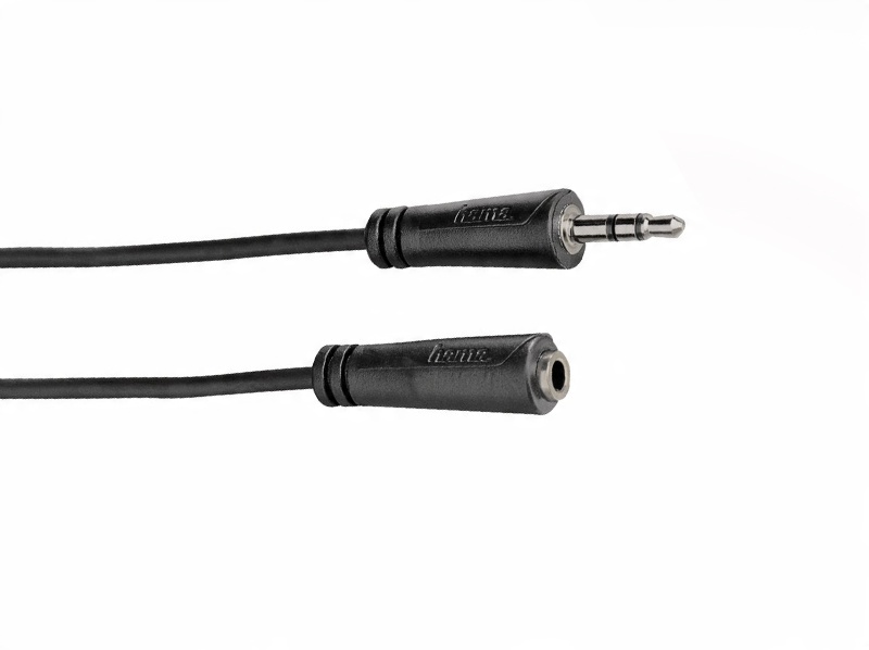 

Jakość Hama Przedłużacz Jack 3,5mm Audio Długi 3M
