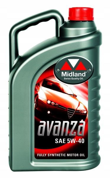 

Olej Silnikowy Midland Avanza 5W40 4L Swiss Made