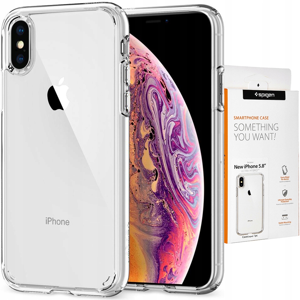 Etui do iPhone Xs, Spigen Ultra Hybrid, case cover Sklep, Opinie