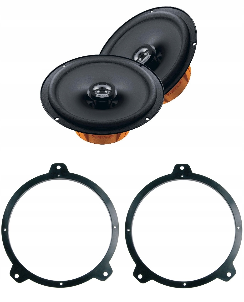 Automobilové reproduktory 2-pásmové 165 mm Bmw E46 1998-2007 Hertz DCX 165.3