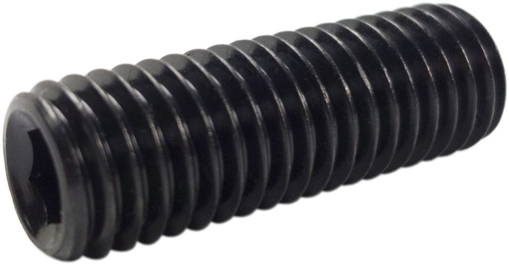 

M2.5x8 Wkręt dociskowy bez łba czarny Din 913 20sz