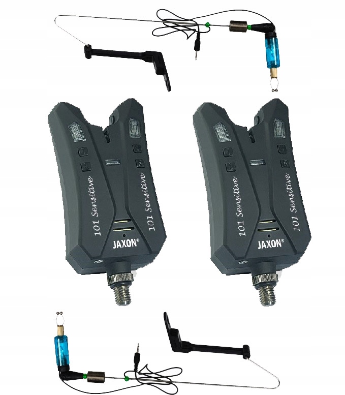 2x elektronický Signalizátor Záběru Carp 2x Led Swinger