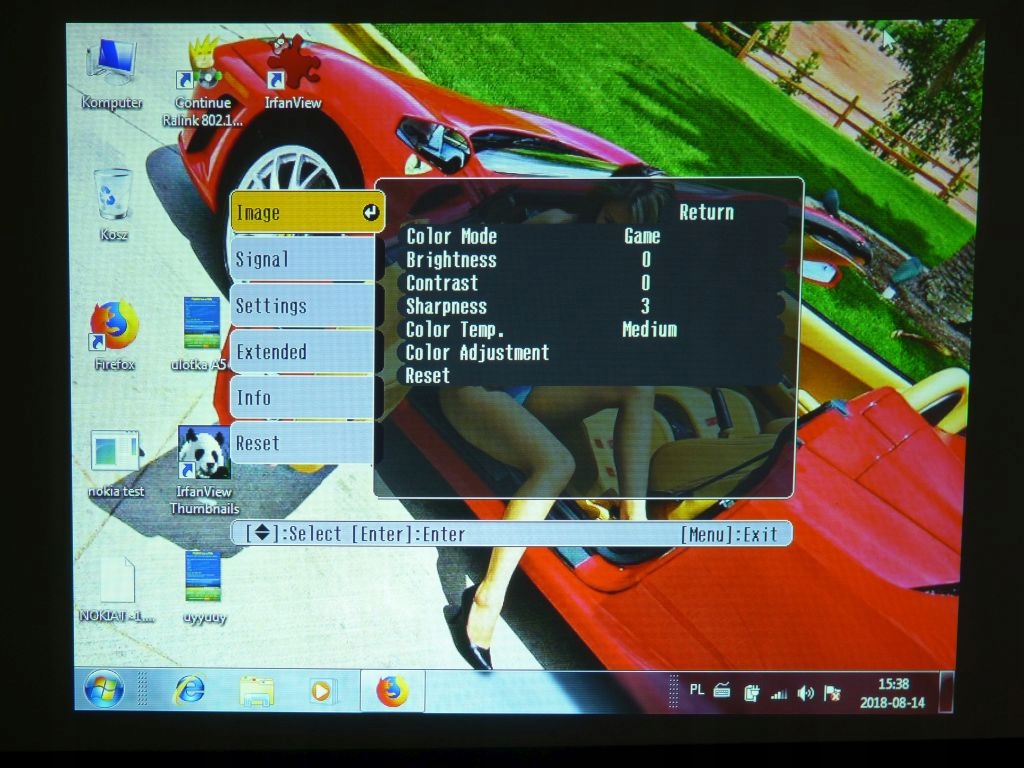 PROJEKTOR RZUTNIK EPSON EMP-S3 SVGA 1600 ANSI XBOX Żywotność lampy w trybie normalnym 2000 h